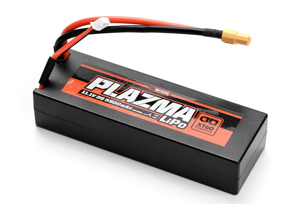 HPI Racing - Plazma 11.1V 5300mAh 40C LiPo Pack 58.83Wh - XT60 - HP160795