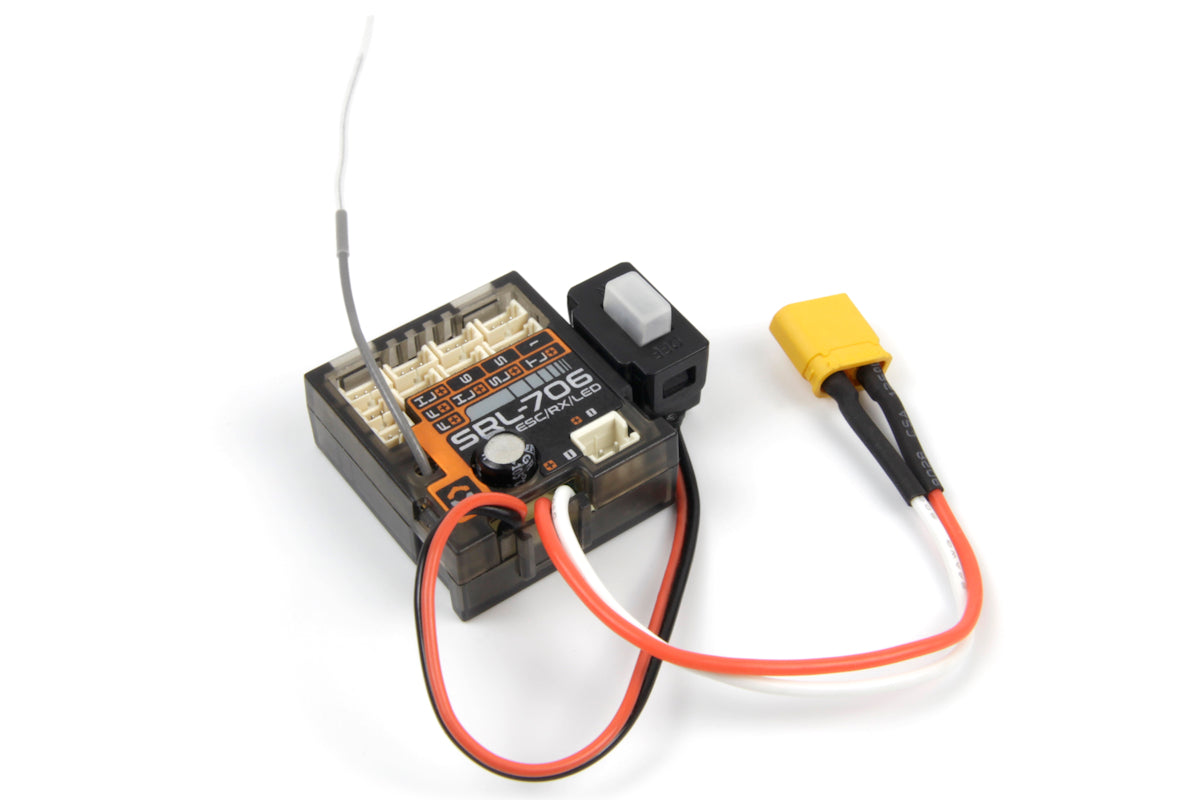 HPI Racing - HPI SRL-706 3-in1 ESC/RX/LED Controller - HP160832