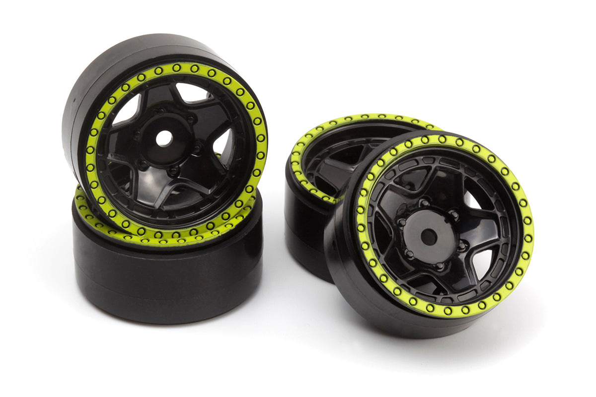 HPI Racing - CL-5 Beadlock Wheel 1.2in (Green/4pcs) - HP160866