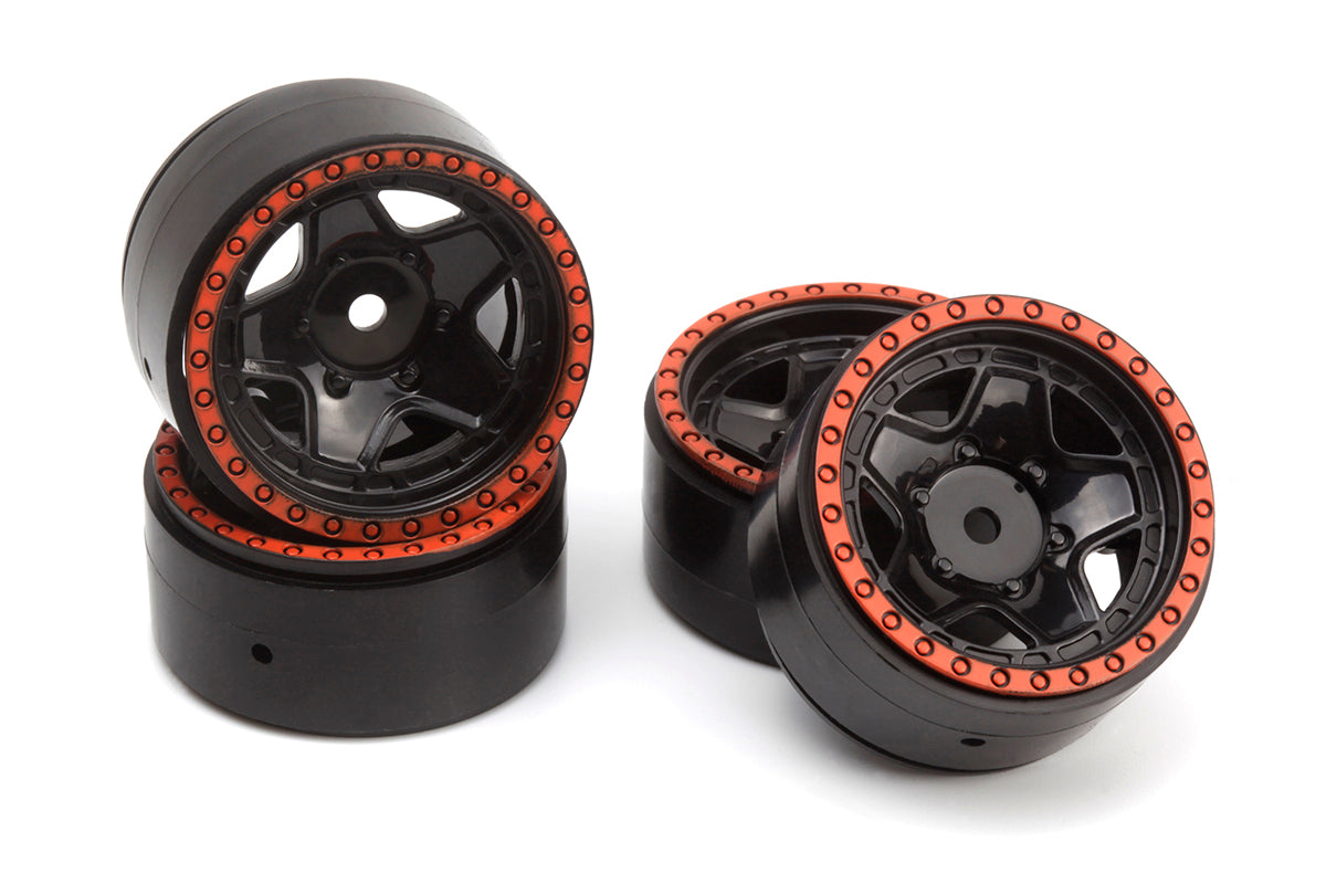 HPI Racing - CL-5 Beadlock Wheel 1.2in (Red/4pcs) - HP160867