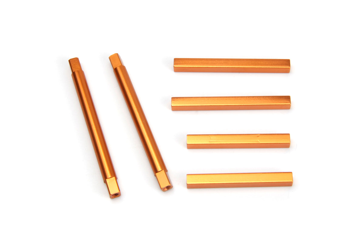 HPI Racing - Aluminum Chassis Brace Set (Orange) - HP160891
