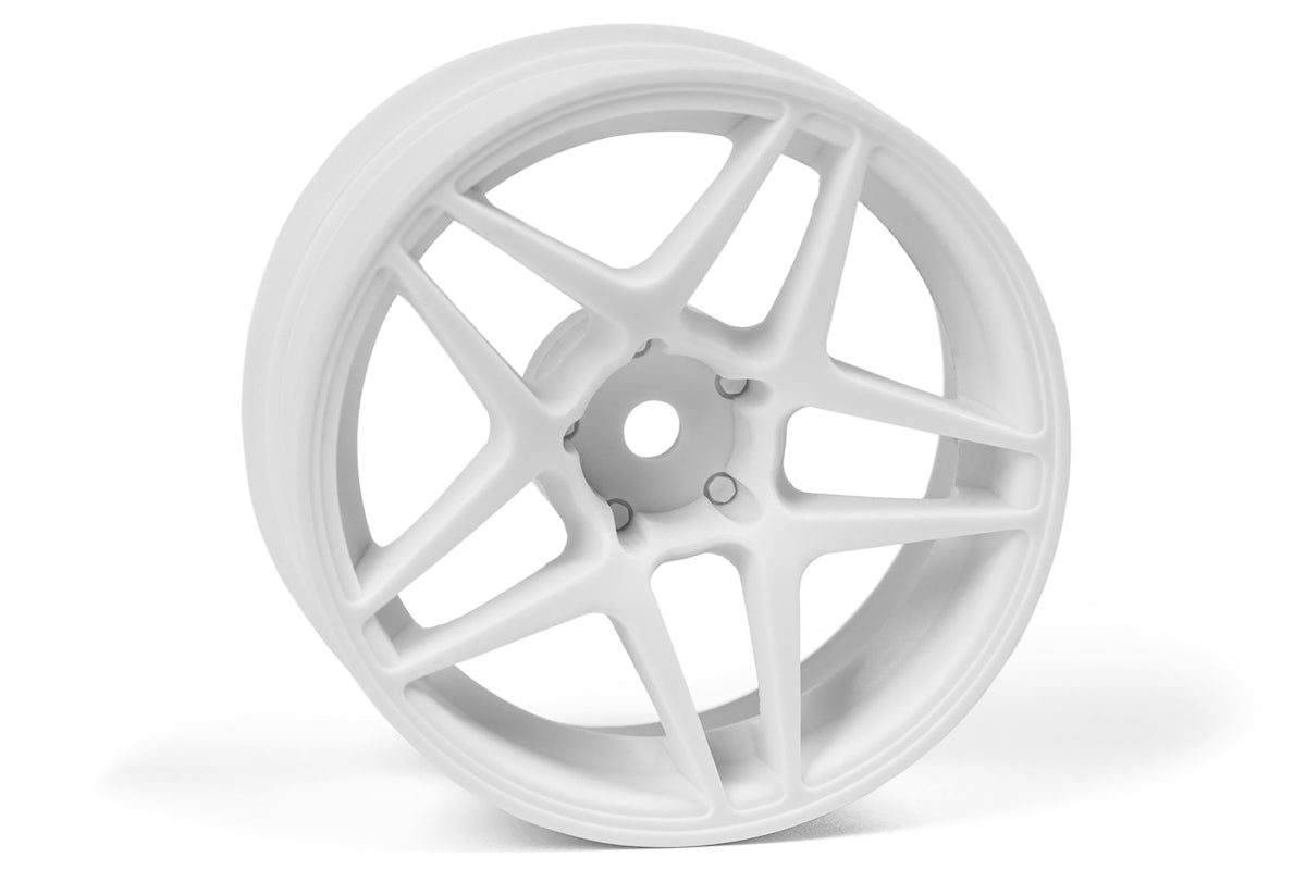 HPI Racing - Kansei Astro Wheels White 6mm Offset 26mm (Pr) - HP160949