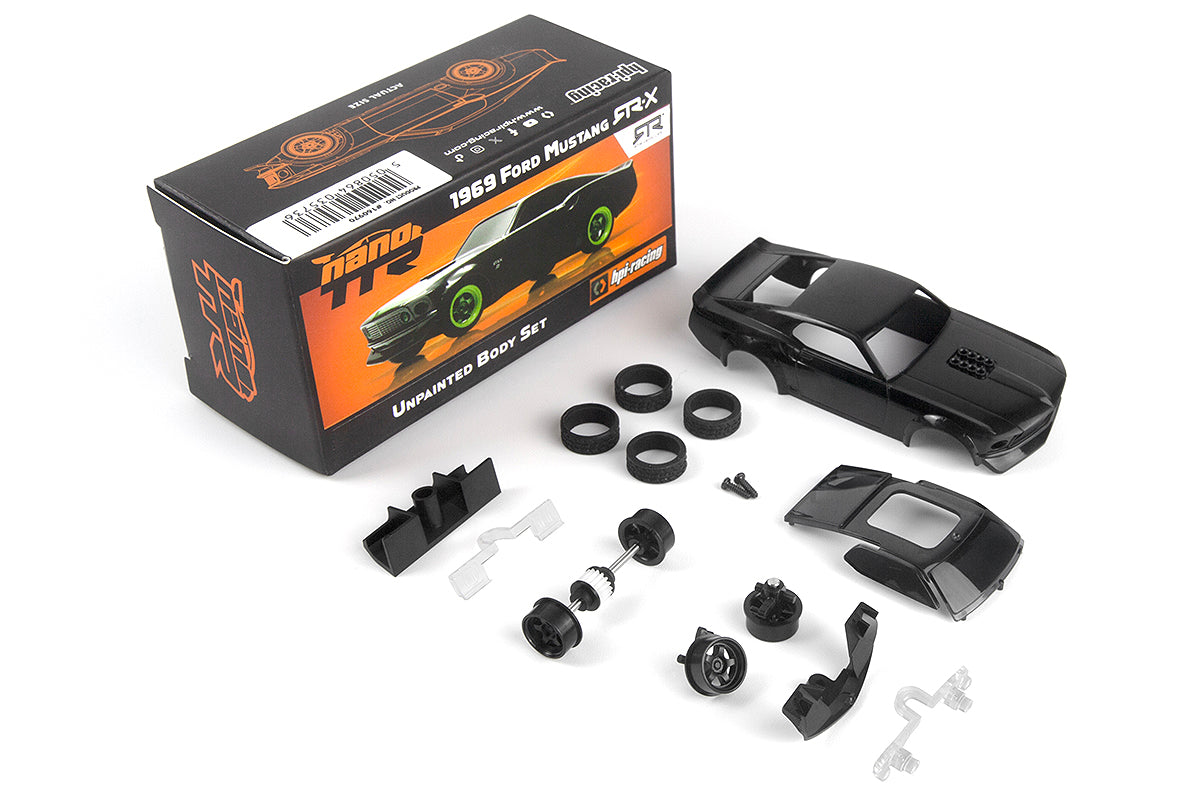 HPI Racing - nano-TTR 1969 Ford Mustang RTR-X Unpainted BodySet - HP160970