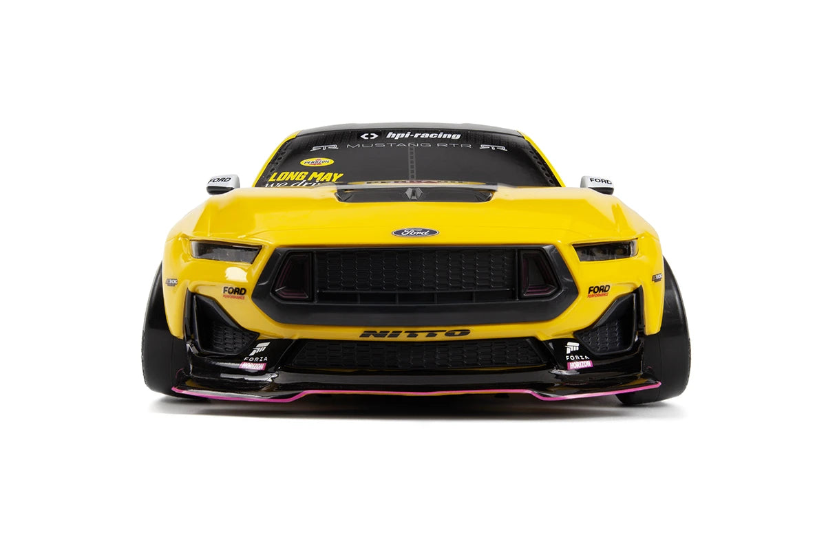 HPI Racing - 1/10 RC Car Drift Stage D10 Ford Mustang GT RTR S650 RWD - B.Hobson - HP161008 (Just add Battery & Charger)