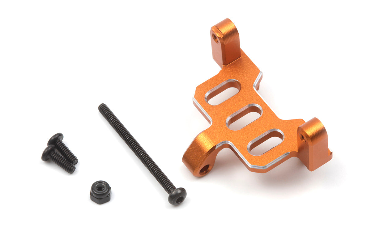HPI Racing - Aluminum Steering Servo Mount (Orange) - HP161156