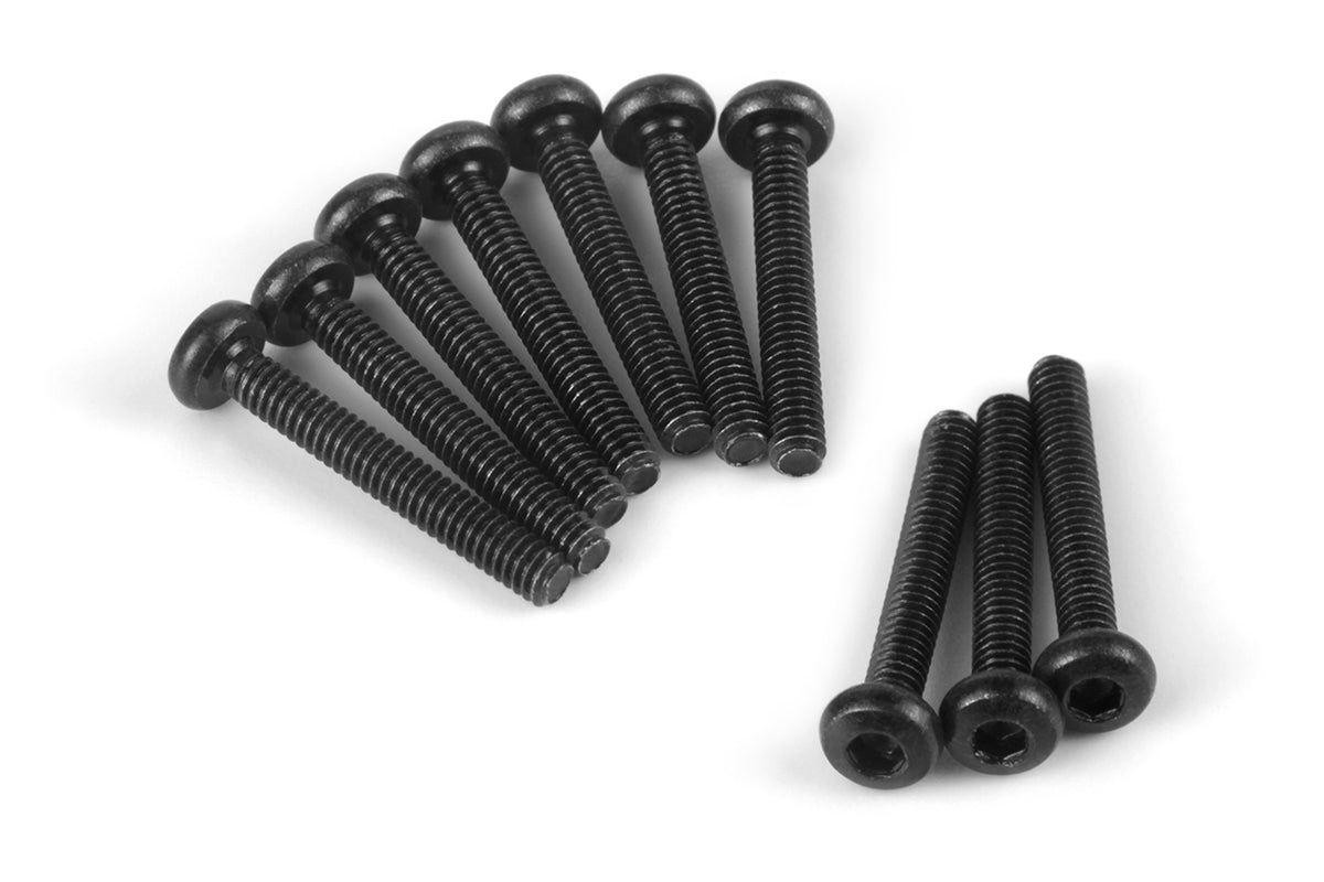 HPI Racing - Button Head Screw M2x14mm (Hex Socket/10pcs) - HP161223