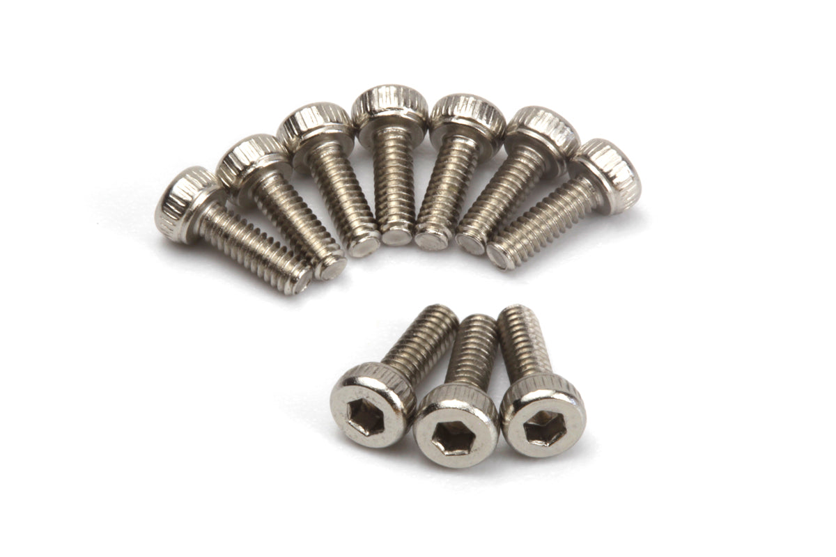 HPI Racing - Cap Head M2x6mm (Hex Socket/10pcs) - HP161226