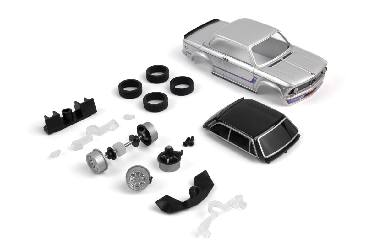HPI Racing - nano-TTR BMW 2002 Turbo - Silver - Painted Body - HP161405