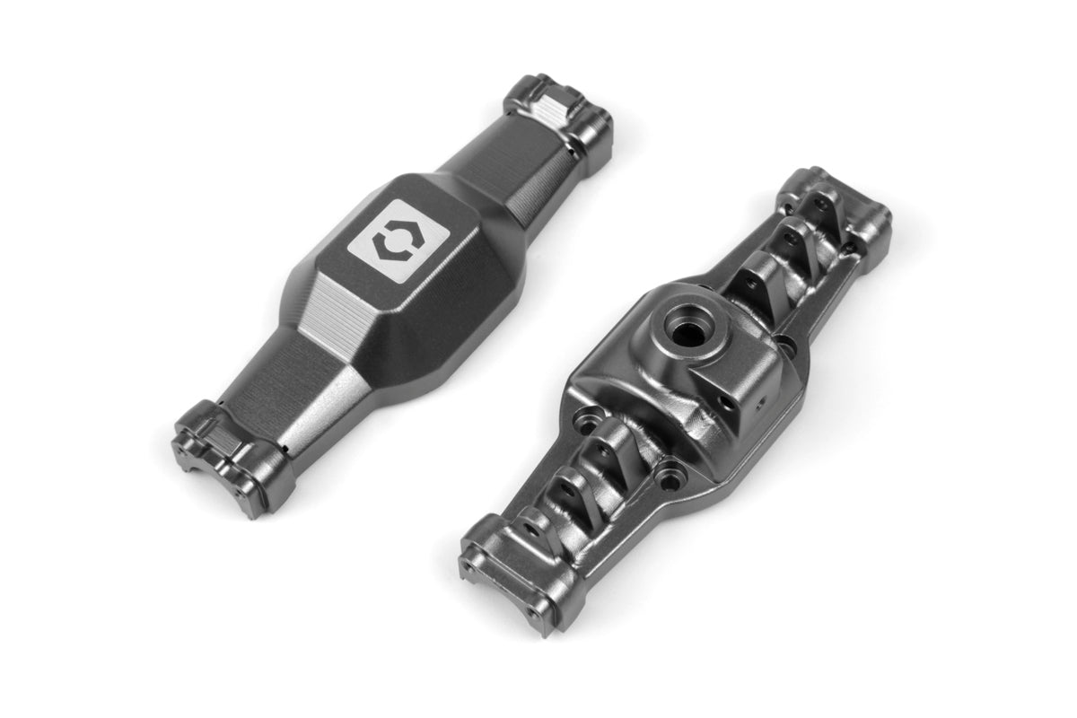 HPI Racing - Aluminum Axle Housing Set (Gunmetal/1pc) - HP161417