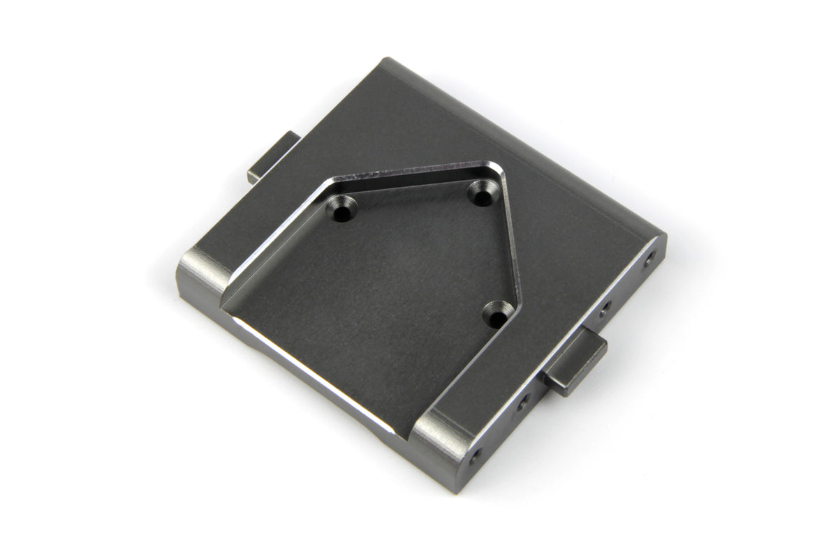 HPI Racing - Aluminum Center Skid Plate (Gunmetal) - HP161421