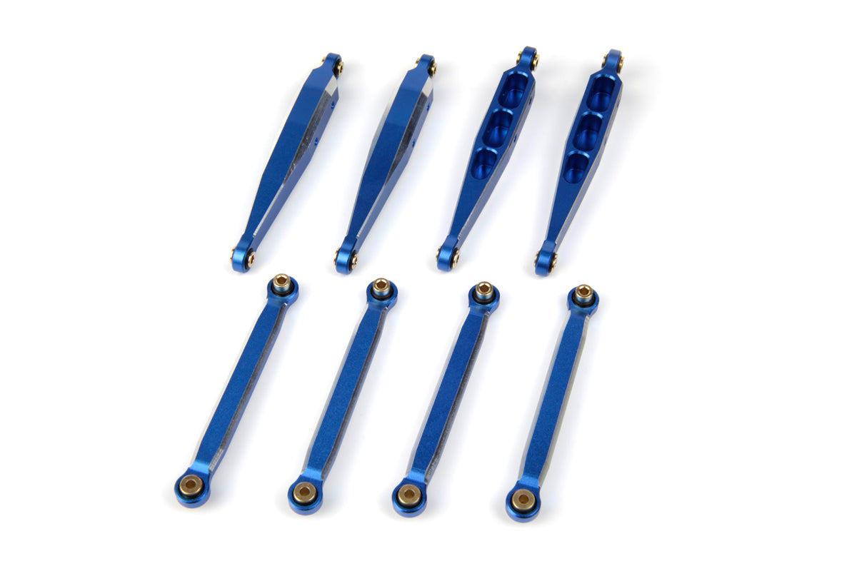 HPI Racing - Aluminum Suspension Link Set (Blue) - HP161424