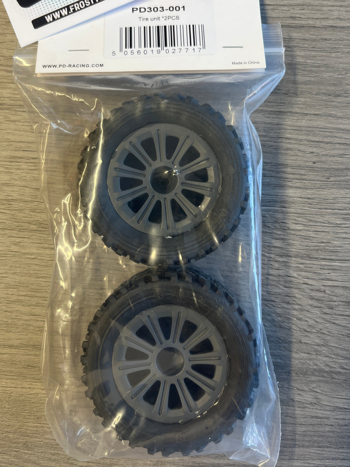 PD Racing TK16 & TR16 Spares - Wheels & Tyre / Tires  - 2pcs - PD303-01