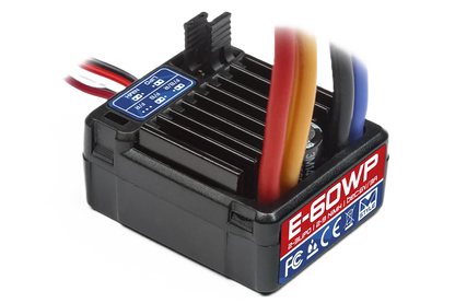 M-Style (Same as Hobbywing) 1060 60A - 1/10 RC BRUSHED ESC - (TAMIYA PLUG) E-60WP (TT01E Euro Truck Racing Stock Spec)