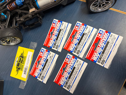 Tamiya - 58681 (Nearly New) RC Formula E Gen2 1/10 4wd Car TC01 (with upgrades and unpainted body - Brushless 10.5T Motor & M-tronics ESC Included)