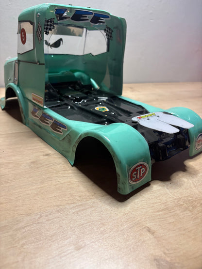 1 Of 1 Custom Scania T-Cab for Tamiya TT01E Euro Truck - Based on Man TGS Lexan Body - Custom Vacuum Formed from 1mm Lexan (fits any 1/10 RC Car, scaled to 1/14th)