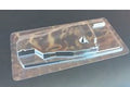 Tamiya - Chassis Cover For 58418 Boomerang - 1835025 TAMIYA SPARES