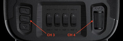 Absima - 6ch Stick Type 2.4ghz Radio Set (SR6S-EVO) with 1x Receivers Combo - 2000023