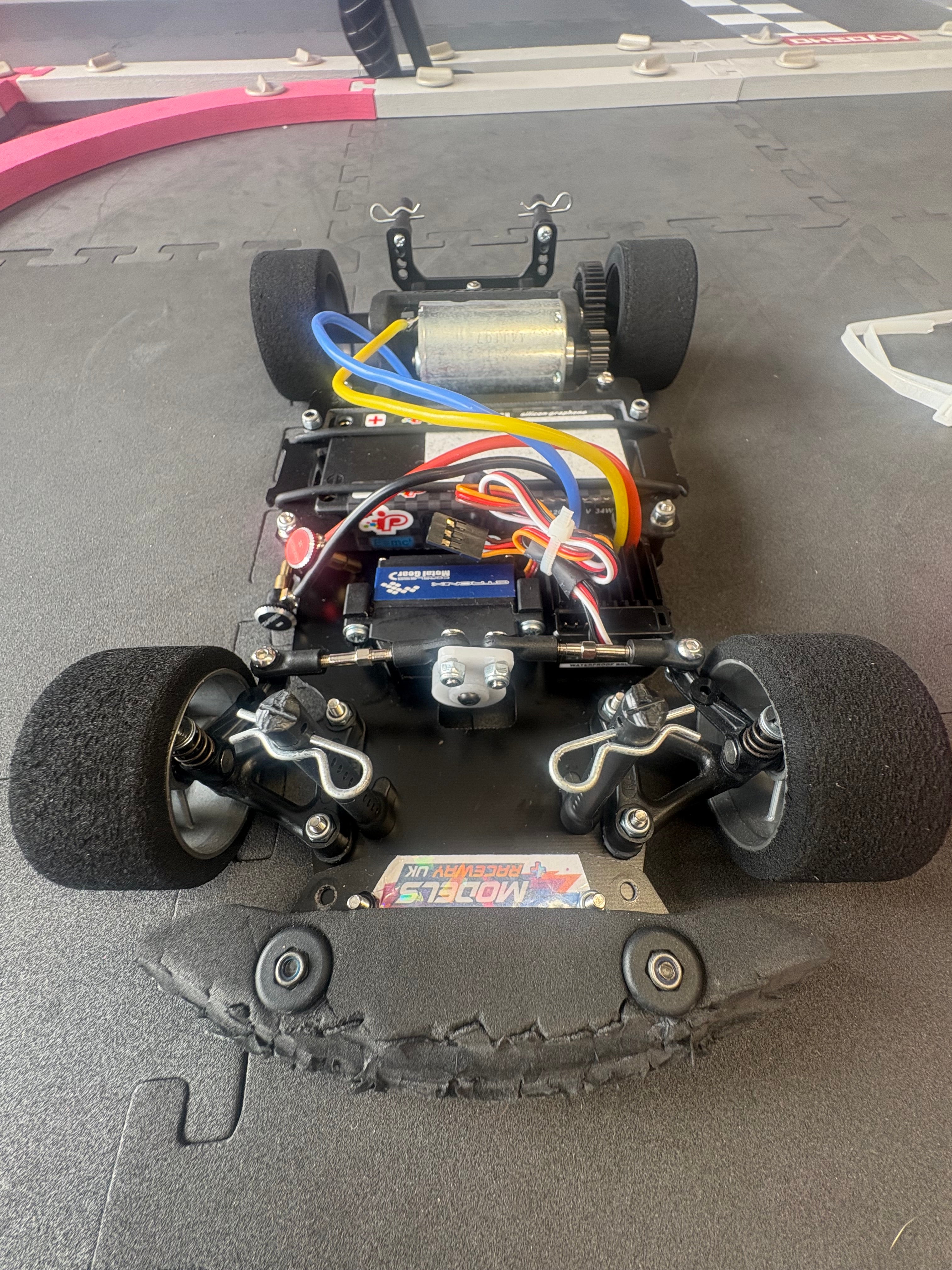 Kamtec - Mini Racer Pro GT12 1/12 Racer (Brushed & 1S Lipo - Just add Radio & Charger to Complete) (includes a Hot Hatch Body & Chassis