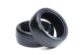 Tamiya - Reinforced Racing Tyres Hard 24mm (One Pair) - 22001 TAMIYA SPARES