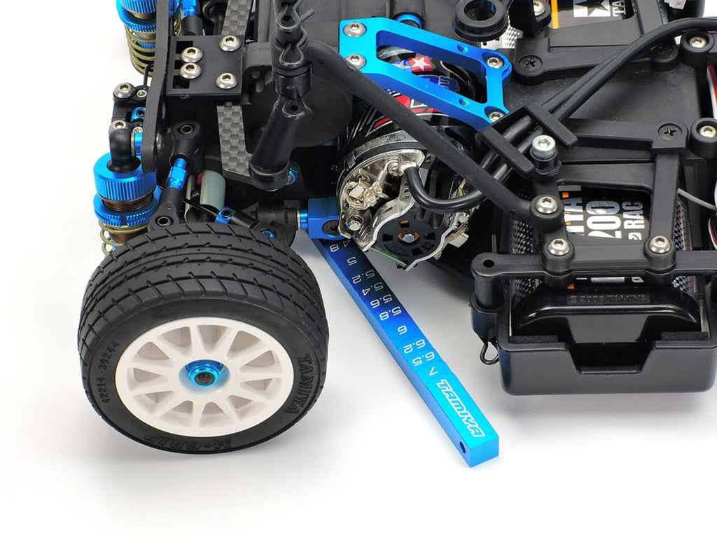 Genuine Tamiya TRF - 1/10 RC Car - Ride Height Gauge Alloy (4-7mm AGROUND CLEARANCE) Item No. 22009