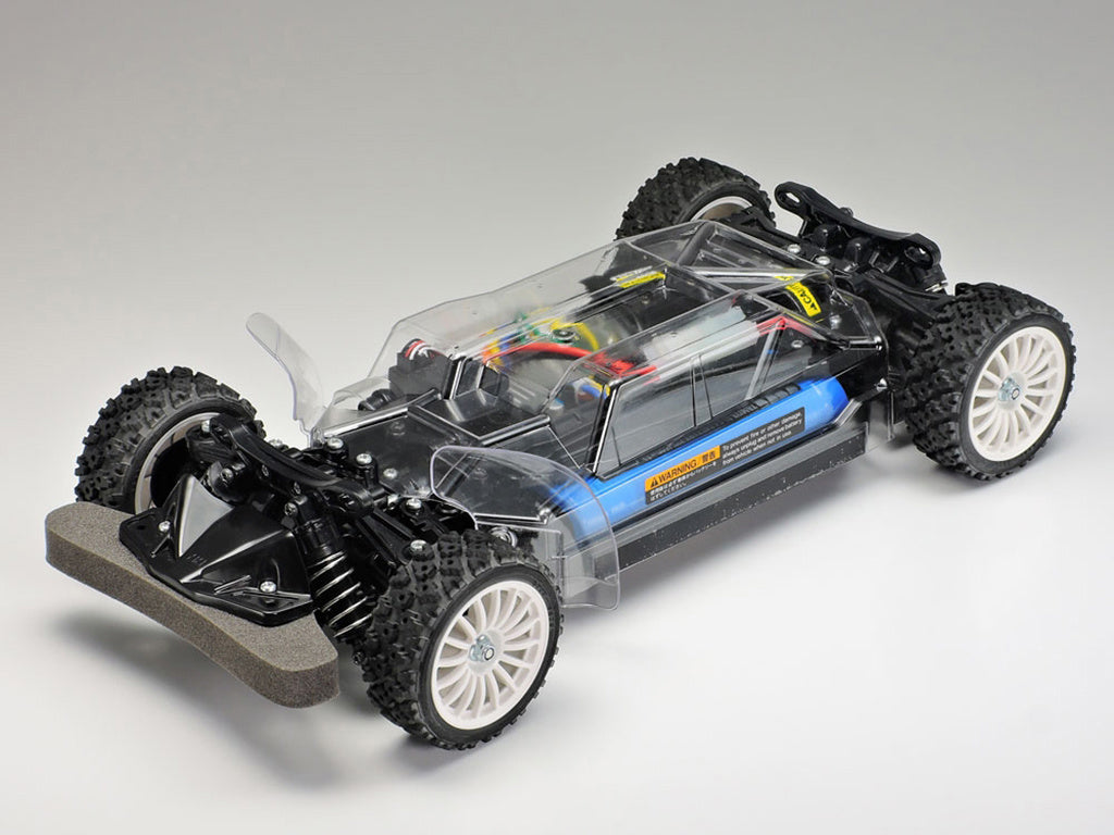 TAMIYA - 22023 Lexan Clear TT-02 CHASSIS COVER SET - Supplied Uncut in Polycarbonate