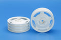 Tamiya - 2Wd Buggy Front Sd Whl Hh White - 22044 TAMIYA SPARES