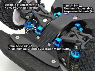 Tamiya - Xv-02 Alu Adj Suspension Mount - 22055 TAMIYA SPARES