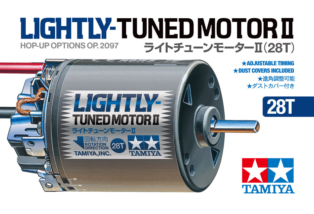(Pre-Order) Tamiya - Lightly-Tuned Brushed Motor II (28T) Item No. 22097
