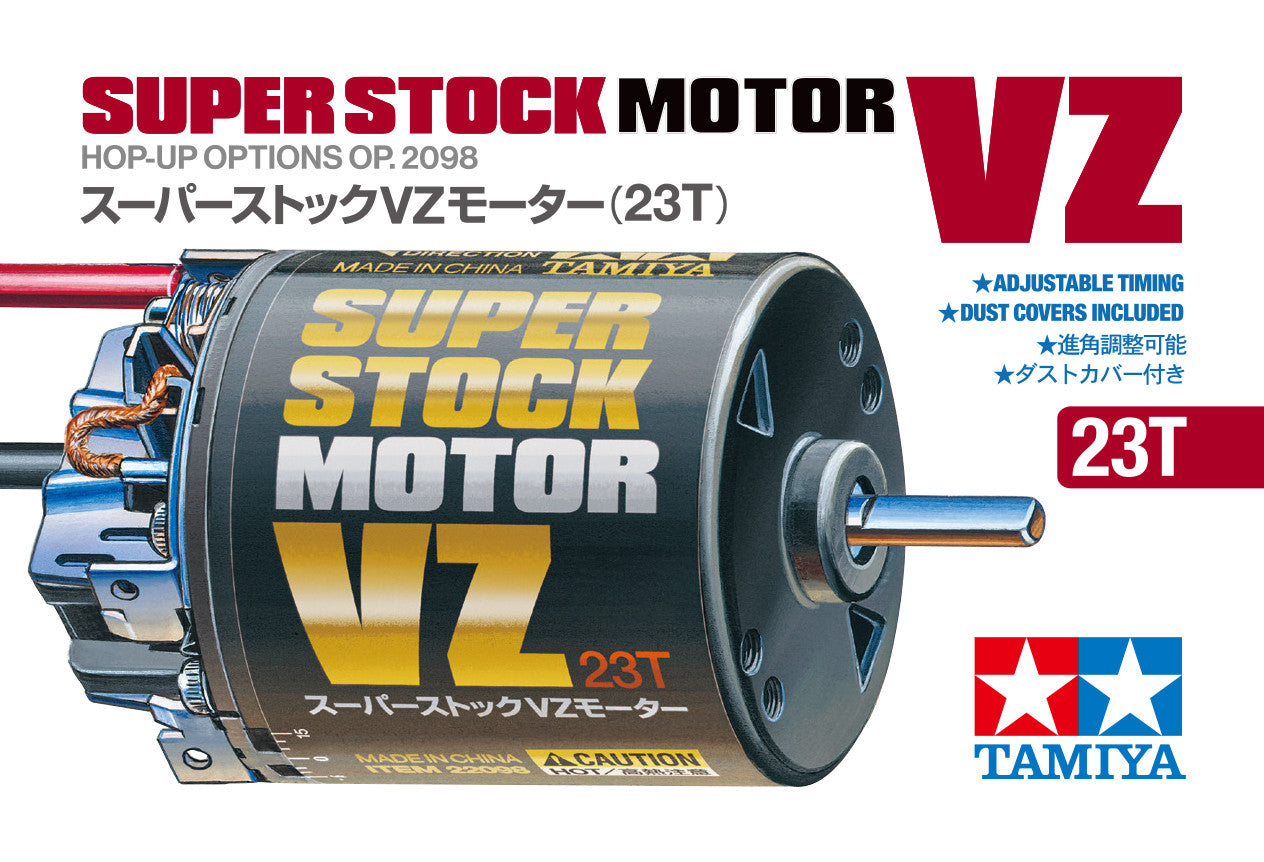 (Pre-Order) Tamiya - Super Stock Brushed Motor VZ (23T) Item No. 22098