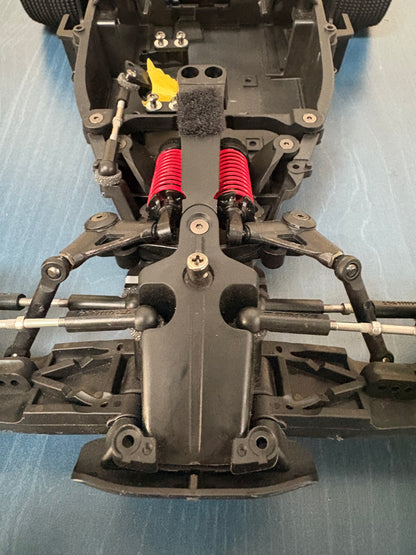 Ex-Demo Used - TAMIYA 58697  - RC ASTUTE 2022 (TD2) - 1/10 Pro RC 2WD BUGGY (Comes with Motor & Spares - Needs Radio, Servo, Battery, Charger & ESC) fitted with nearly new carpet tires.