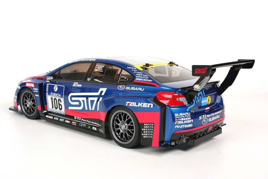TAMIYA - SUBARU WRX RALLY STI BODY SHELL SET 1/10 RC 190MM - NOT PAINTED - 51593
