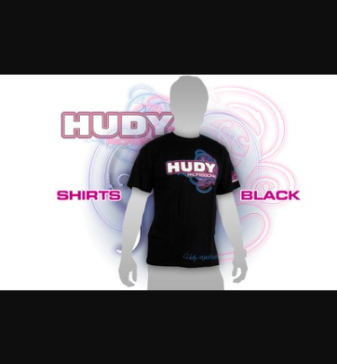 HUDY - Hudy Apparel T-SHIRT - BLACK (XXL) - DY281047XXL