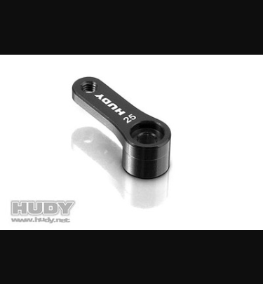 HUDY - Hudy Accessories ALU SERVO HORN - FUTABA, SAVÖX - OFFSET 1-HOLE M3 - 25T - V2 - DY293493