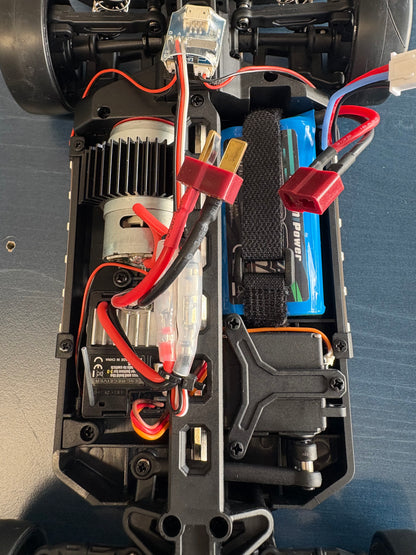 FTX (used once) - HAVOK RC CAR PICKUP TRUCK 1/14 SCALE 4WD ON DRIFT TYRES - RTR Green (needs battery charger)