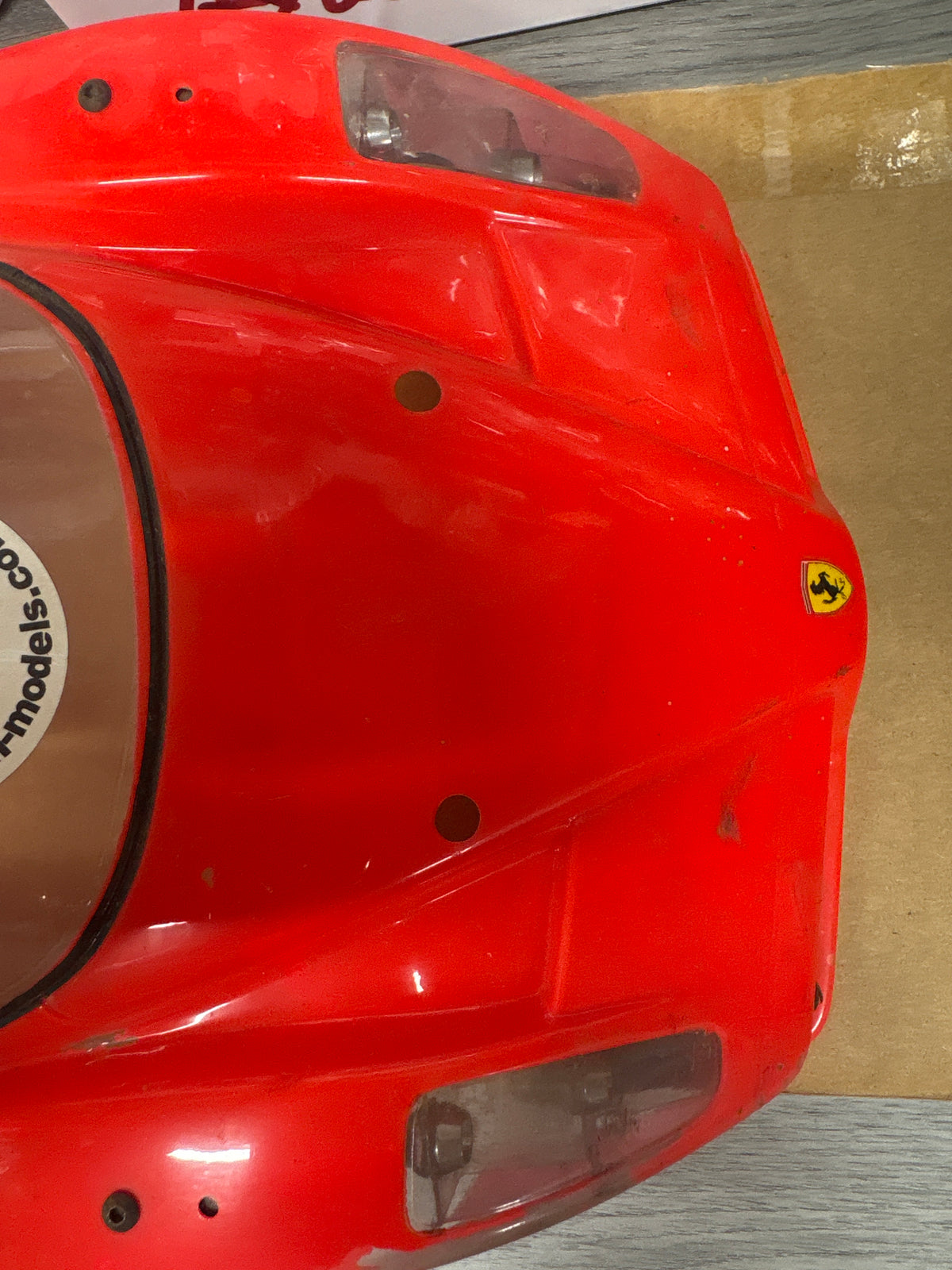 Used - Rare Tamiya - Ferrari Enzo 1/10 RC Body 190mm wide
