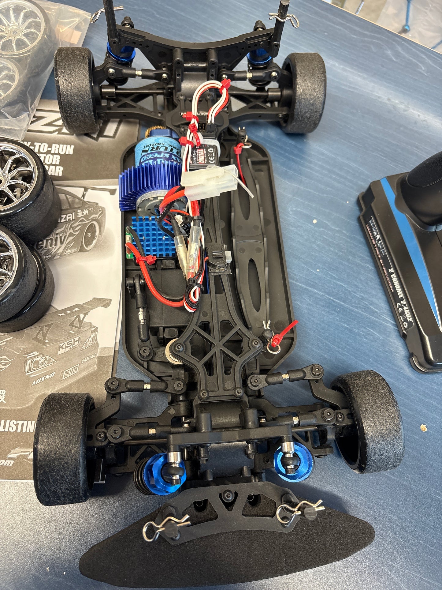 FTX - Used - Banzai Drift Car 1/10 4WD RTR - As new, with new wheels and tyres (just needs battery and charger)