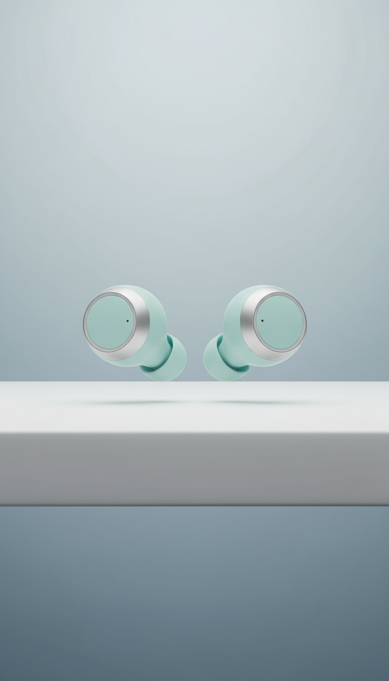 Glacier Mint wireless earbuds
