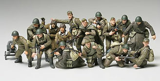Tamiya - Russian Infantry & Crew Tank - 32521 TAMIYA 1/48 MILITARY