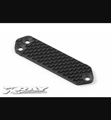 Xray - Xray Spare Parts GRAPHITE CHASSIS INSERT FRONT - XR331190