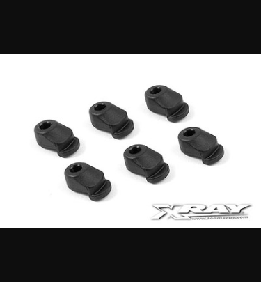 Xray - Xray Spare Parts COMPOSITE CHASSIS WEIGHT HOLDER (6) - XR331280
