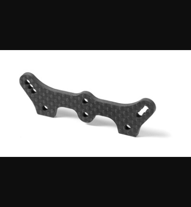 Xray - Xray Spare Parts GRAPHITE SHOCK TOWER FRONT 2.5MM - LOW - XR332082