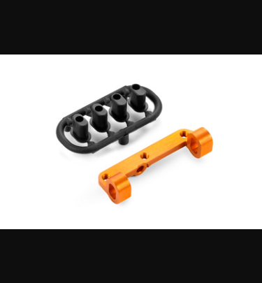 Xray - Xray Spare Parts ALU UPPER ARM HOLDER - SWISS 7075 T6 - SET - LEFT - XR332740