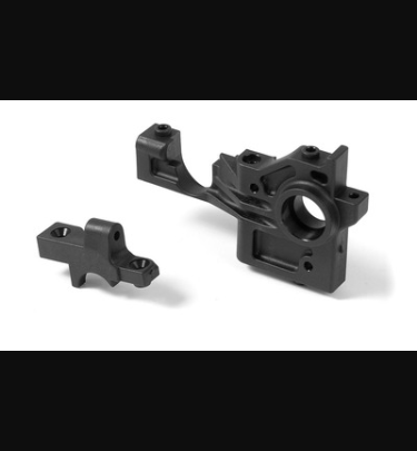 Xray - Xray Spare Parts COMPOSITE LOWER & UPPER BULKHEAD REAR RIGHT - EXTRA ROLL CENTER - XR333011