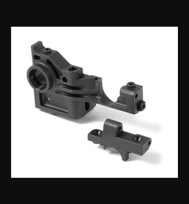 Xray - Xray Spare Parts COMPOSITE LOWER & UPPER BULKHEAD REAR LEFT - EXTRA ROLL CENTER - XR333021