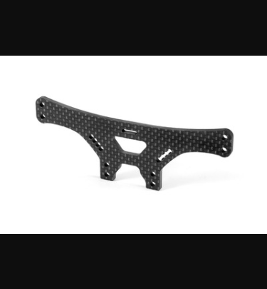 Xray - Xray Spare Parts GRAPHITE SHOCK TOWER REAR 3MM - XR333082