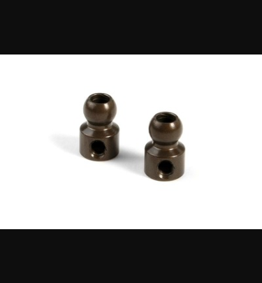 Xray - Xray Spare Parts ALU ANTI-ROLL BAR PIVOT BALL 5.8MM - SWISS 7075 T6 - HARD COATED (2) - XR333451