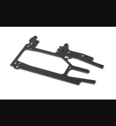 Xray - Xray Spare Parts GRAPHITE RADIO PLATE - MULTI-FLEX - XR336111