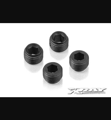 Xray - Xray Spare Parts COMPOSITE ADJUSTING NUT M10x1 WITH BALL CUP (4) - XR337253