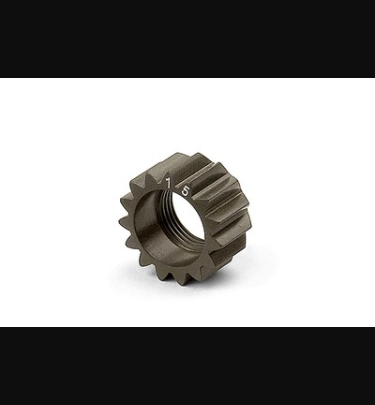Xray - Xray Spare Parts XCA ALU 7075 T6 HARD COATED PINION GEAR - 15T (1ST) - XR338515