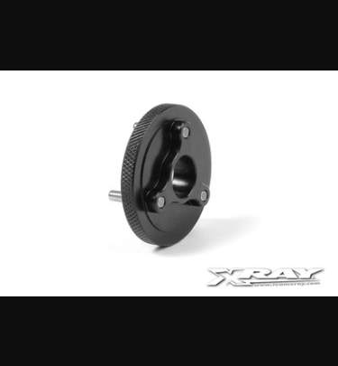 Xray - Xray Spare Parts FLYWHEEL REVERSE - FLAT - ALU 7075 T6 - HARD COATED - 32MM - XR338533
